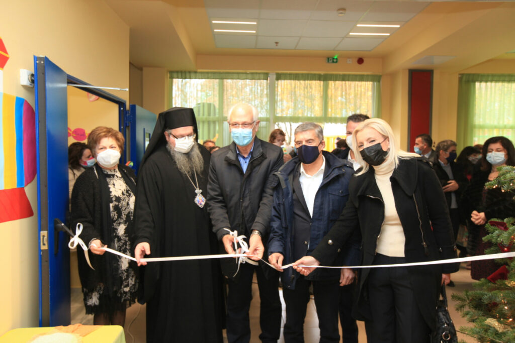 Λάρισα: Εγκαινιάστηκε ο νέος παιδικός σταθμός στην Ανθούπολη