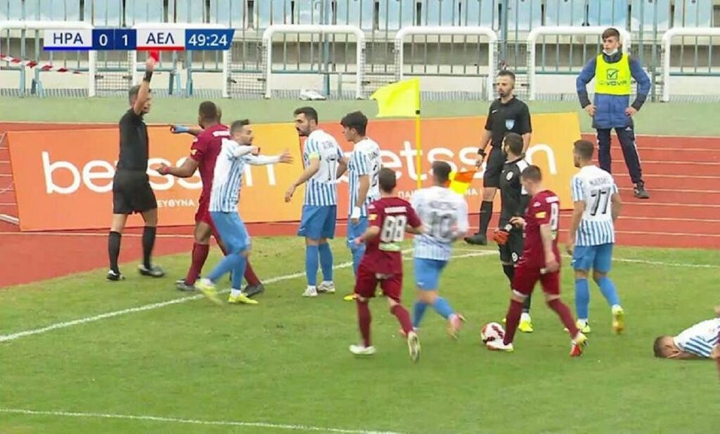 ΑΕΛ: Ισοπαλία με ένταση, διαμαρτυρίες κι αποβολές στο Καυτανζόγλειο