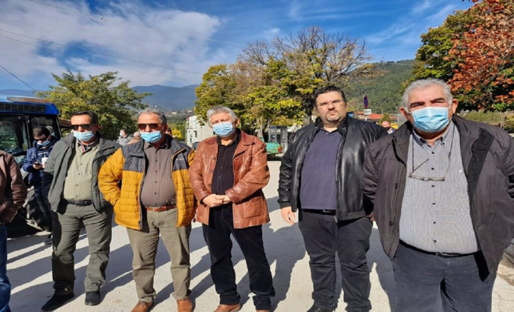 ΣΥΡΙΖΑ- Λάρισας: Στο πλευρό των αγροτών της Αγιάς
