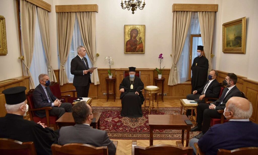 Χαρακόπουλος προς Οικουμενικό Πατριάρχη: «Η ποιμαντορία σας εξέπεμψε φως ελπίδας»