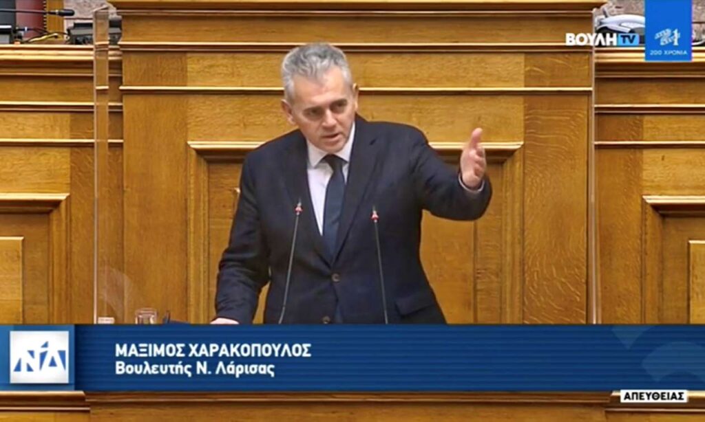 Χαρακόπουλος στη Βουλή: Περαιτέρω στήριξη στους κτηνοτρόφους – Κίνδυνος για τη φέτα από νοθείες ασυνείδητων