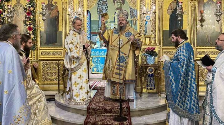 Λάρισα: Στον Ιερό Ναό Αγίου Νικολάου Ο Σεβασμιώτατος – Νέος Διάκονος Π. Πορφύριος Ζαχαράκης